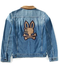 Psycho Bunny Wade Denim Trucker Jacket