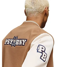 Psycho Bunny Wade Knit Bomber Jacket
