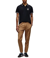 Psycho Bunny Wade Pique Short Sleeve Polo Shirt