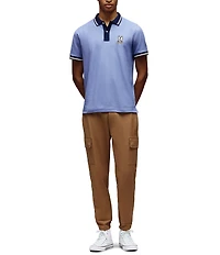 Psycho Bunny Wade Pique Short Sleeve Polo Shirt