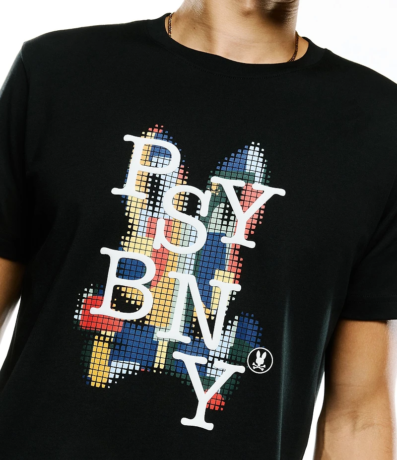 Psycho Bunny Wes Graphic Short Sleeve T-Shirt