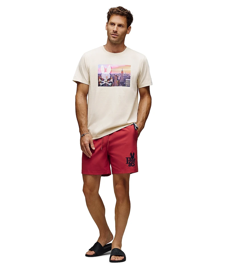 Psycho Bunny Will Short Sleeve Graphic T-Shirt