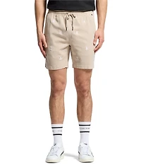 Psycho Bunny Willis Stretch 7#double; Inseam Shorts