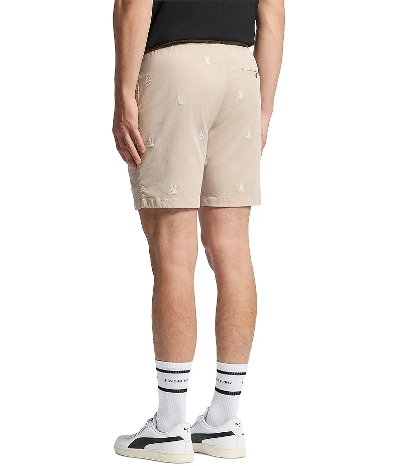 Psycho Bunny Willis Stretch 7#double; Inseam Shorts