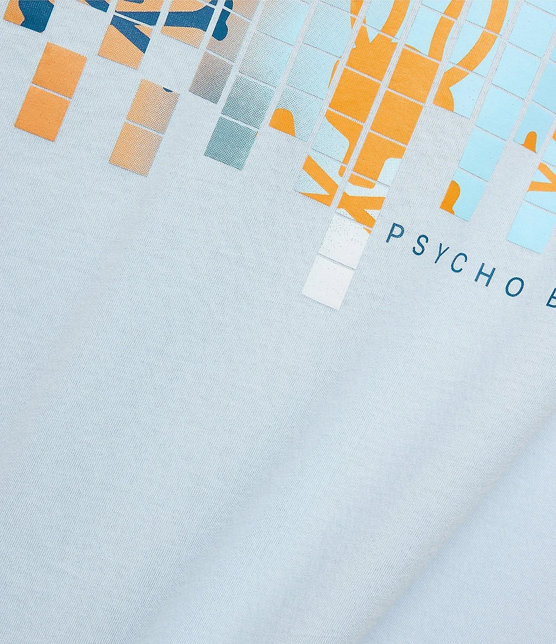 Psycho Bunny Zander Digital Inspired Graphic Short Sleeve T-Shirt