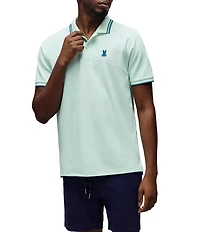 Psycho Bunny Zev Pique Short Sleeve Polo Shirt