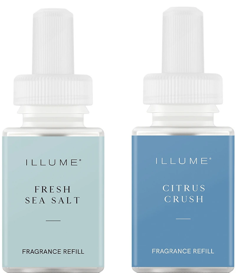 Pura 4 Smart Fragrance Diffuser x Illume Fresh Sea Salt/Citrus Crush Set