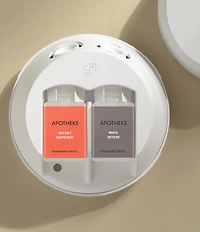 Pura 4 Smart Home Fragrance Diffuser x APOTHEKE Sea Salt Grapefruit/White Vetiver Set