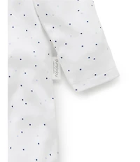 Purebaby Baby Boys Organic Cotton Zip Printed Footie Coverall 2-Pack