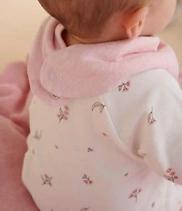 Purebaby® Baby Girls Organic Cotton Zip Printed Footie Coverall 2-Pack