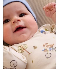 Purebaby Baby Organic Cotton Long Sleeve Bodysuit & Solid Jogger Pant Set