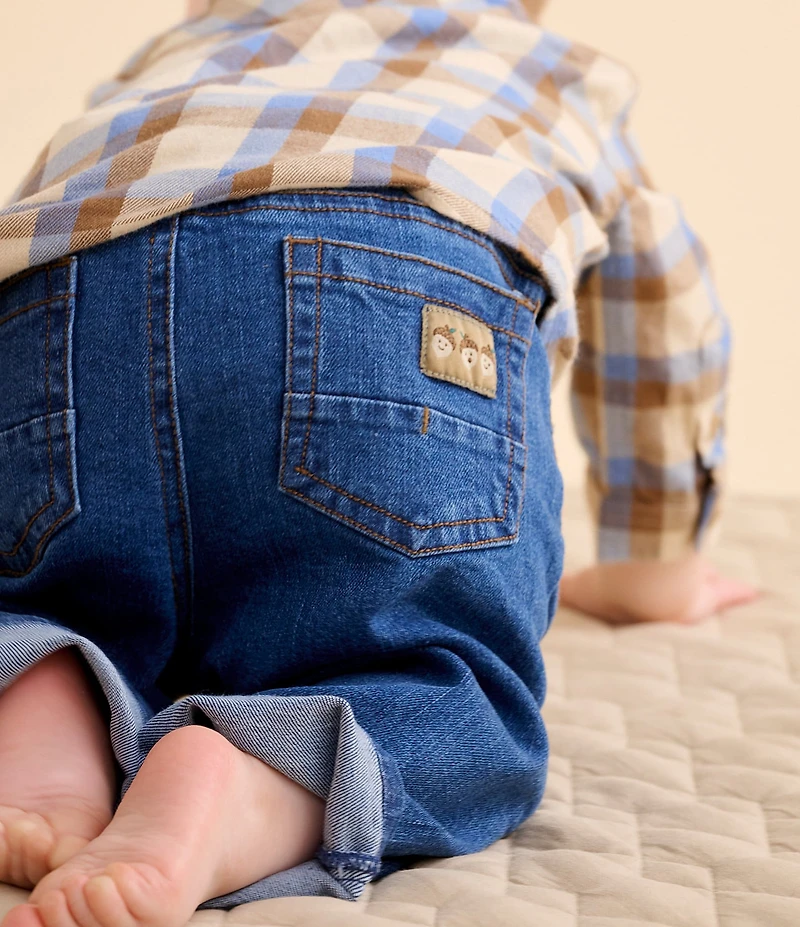 Purebaby Baby Straight Leg Denim Jeans