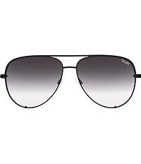 QUAY Unisex High Key Aviator Sunglasses