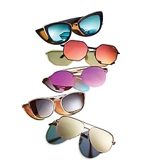 QUAY Unisex High Key Aviator Sunglasses