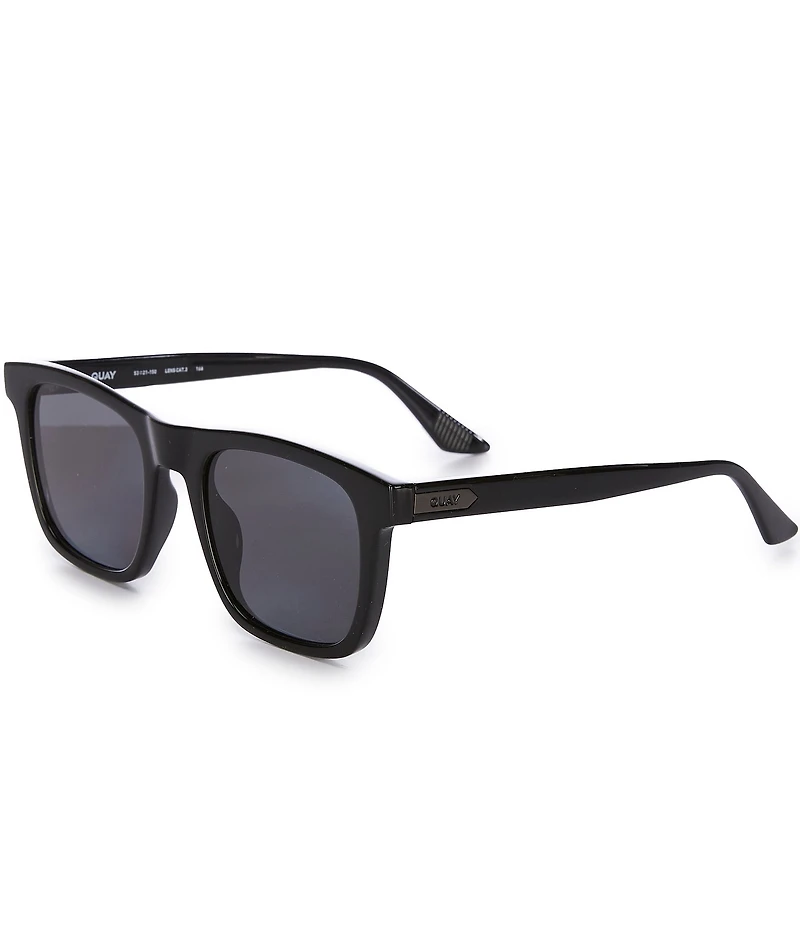 QUAY Men's Flip Side 45mm Polarized Square Sunglasses
