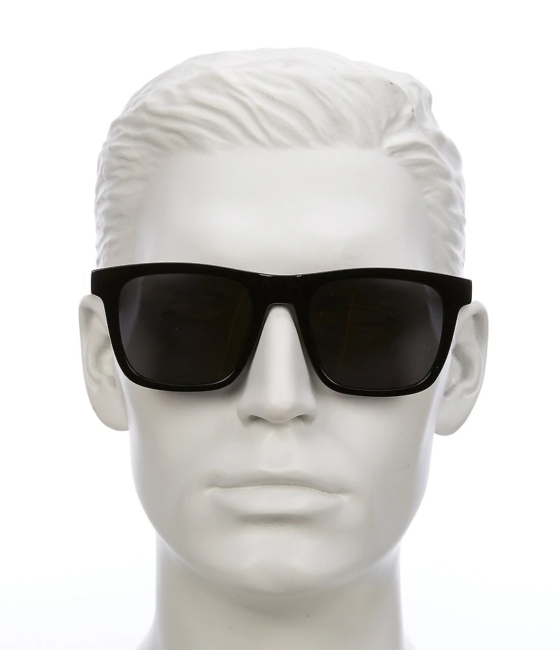 QUAY Men's Flip Side 45mm Polarized Square Sunglasses