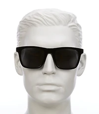 QUAY Men's Flip Side 45mm Polarized Square Sunglasses