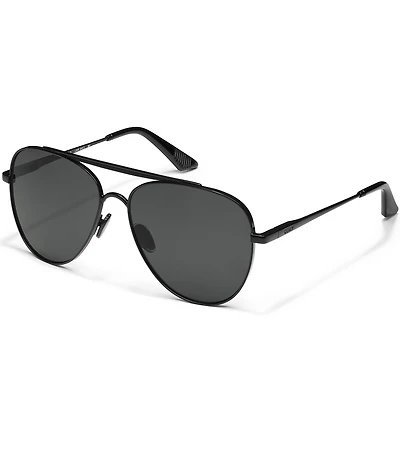 QUAY Men's Free Fall 55mm Polarized Aviator Sunglasses