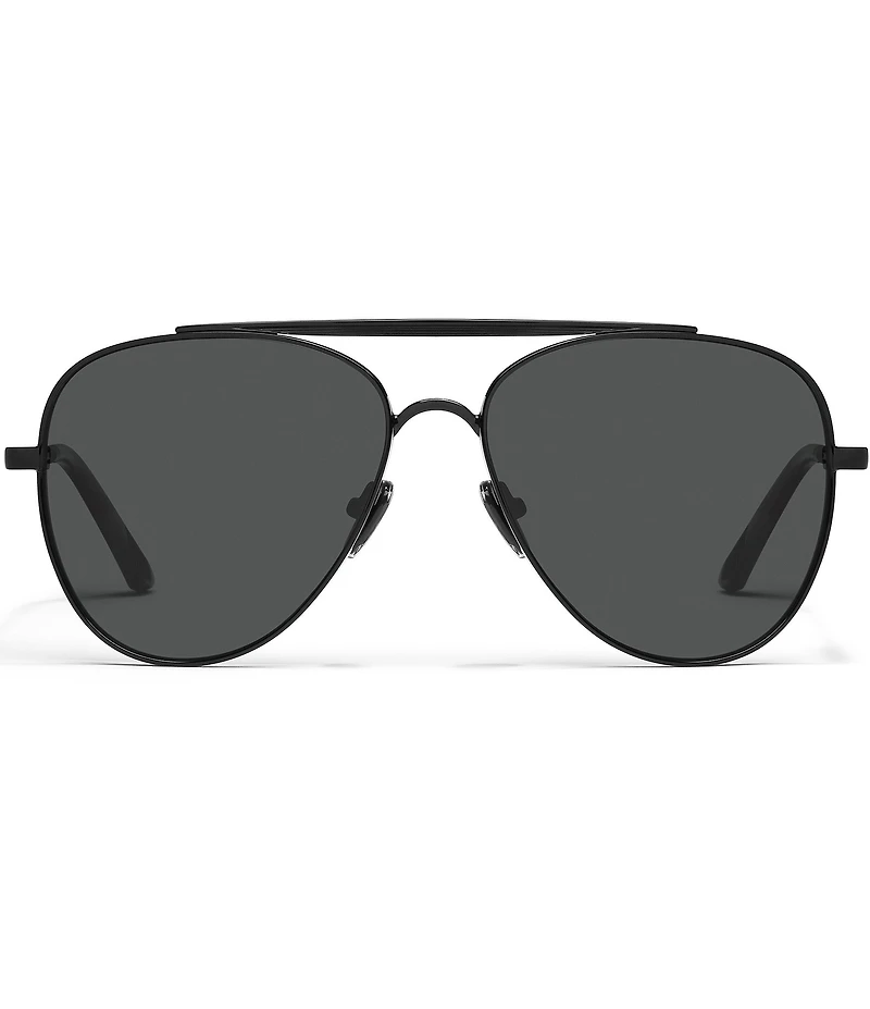 QUAY Men's Free Fall 55mm Polarized Aviator Sunglasses