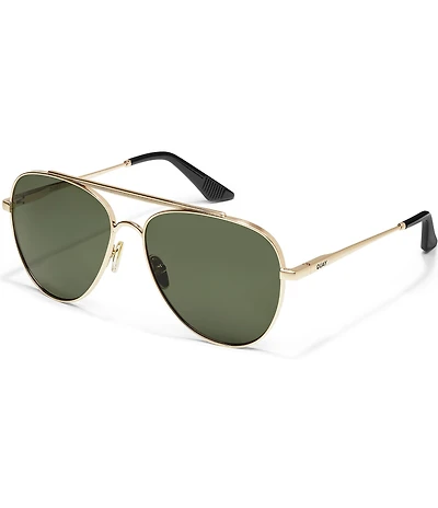 QUAY Men's Free Fall 55mm Polarized Aviator Sunglasses