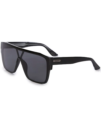 QUAY Men's Tempo 54mm Shield Sunglasses