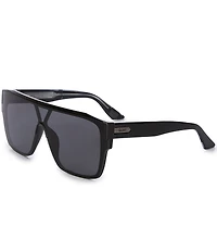 QUAY Men's Tempo 54mm Shield Sunglasses