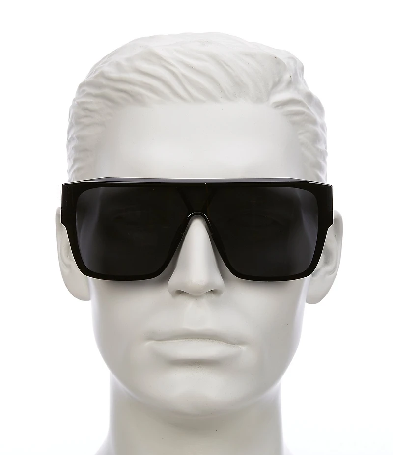 QUAY Men's Tempo 54mm Shield Sunglasses