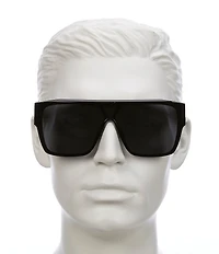 QUAY Men's Tempo 54mm Shield Sunglasses