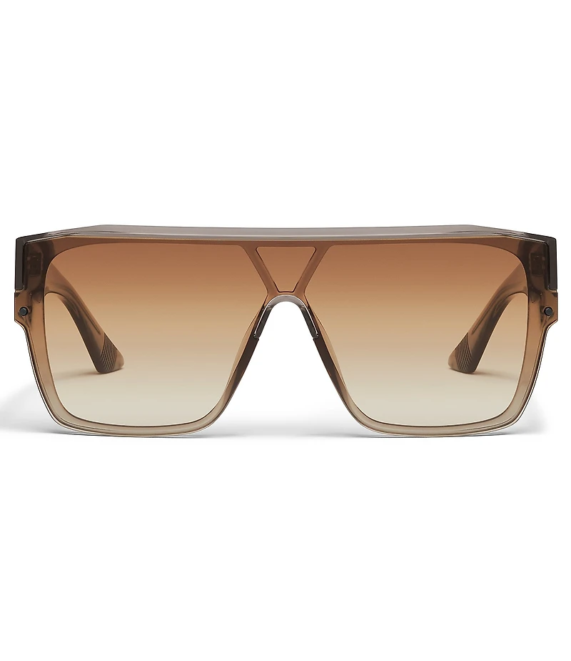 QUAY Men's Tempo 54mm Shield Sunglasses