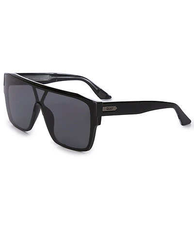 QUAY Men's Tempo 54mm Shield Sunglasses