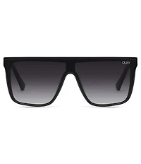 QUAY Unisex Nightfall Polarized 49mm Shield Sunglasses