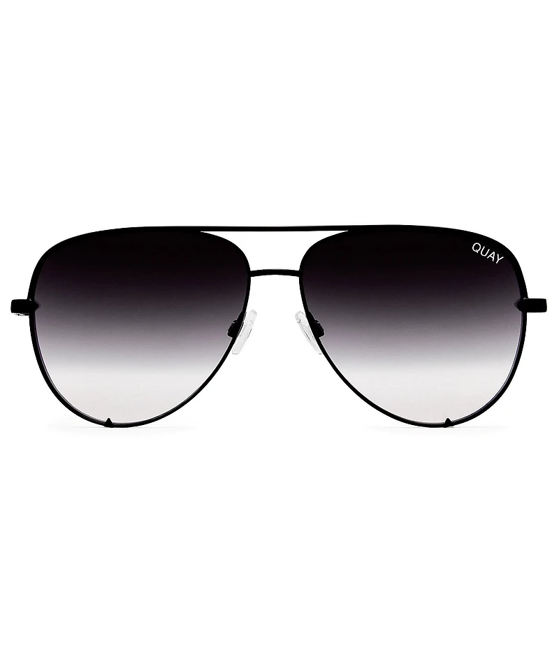 QUAY Unisex High Key Mini Mirrored Aviator Sunglasses