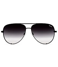 QUAY Unisex High Key Mini Mirrored Aviator Sunglasses