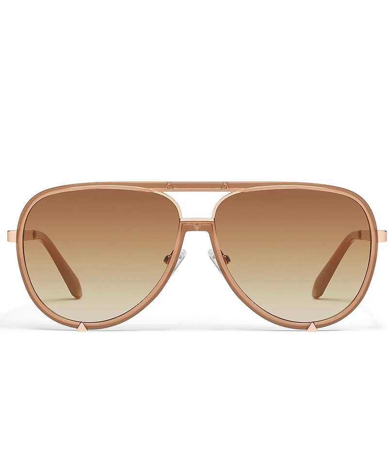 QUAY Unisex High Profile 51mm Aviator Sunglasses