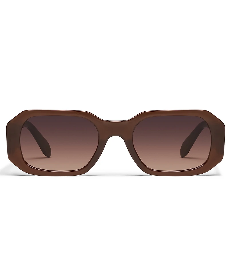 QUAY Women's Hyped Up 38mm Geometric Sunglasses