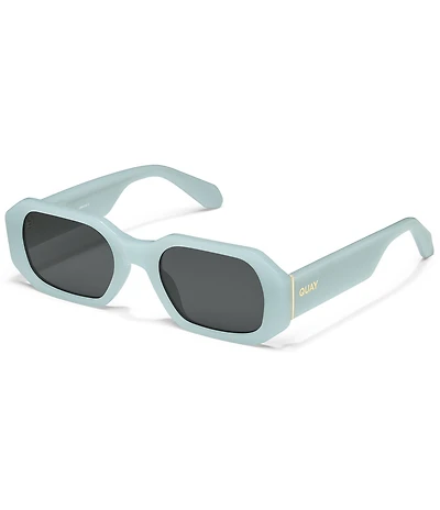 QUAY Women's Hyped Up 44mm Geometric Sunglasses