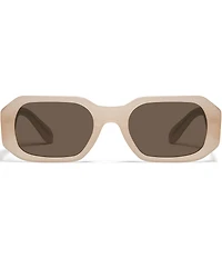 QUAY Women's Hyped Up 44mm Geometric Sunglasses