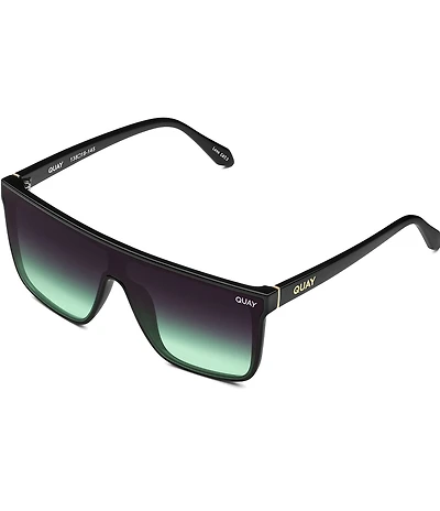 QUAY Unisex Nightfall 49mm Polarized Square Sunglasses