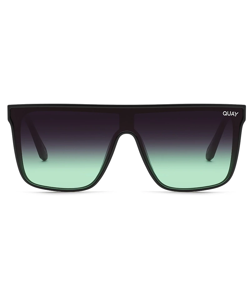 QUAY Unisex Nightfall 49mm Polarized Square Sunglasses