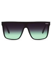 QUAY Unisex Nightfall 49mm Polarized Square Sunglasses