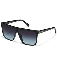QUAY Unisex Nightfall Medium 49mm Shield Statement Sunglasses
