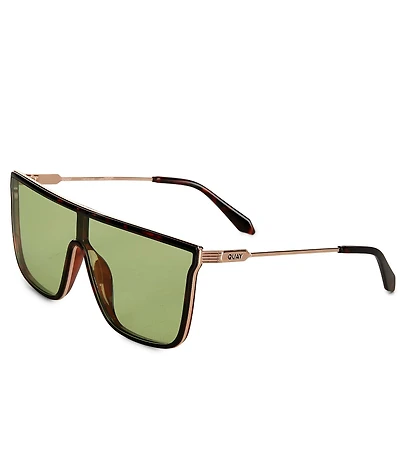 QUAY Unisex Nightfall Remixed Shield Sunglasses