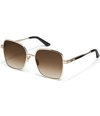 QUAY Women's 5th Ave 56mm Oversized Square Sunglasses