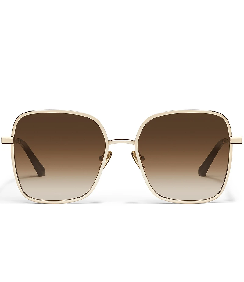 QUAY Women's 5th Ave 56mm Oversized Square Sunglasses
