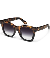 QUAY Women's After Hours 48mm Tortoise Square Sunglasses