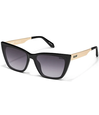 QUAY Women's Call The Shots 43mm Cat Eye Sunglasses