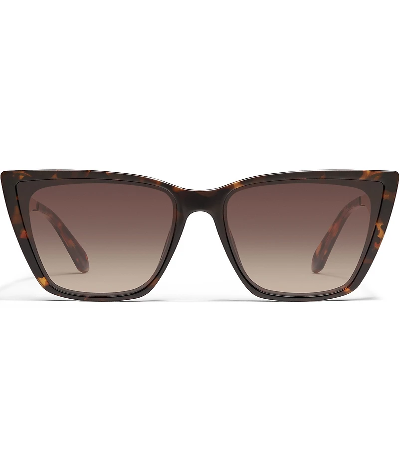 QUAY Women's Call The Shots Remixed 43mm Tortoise Cat Eye Sunglasses