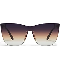 QUAY Women's Come Thru 57mm Cat Eye Sunglasses