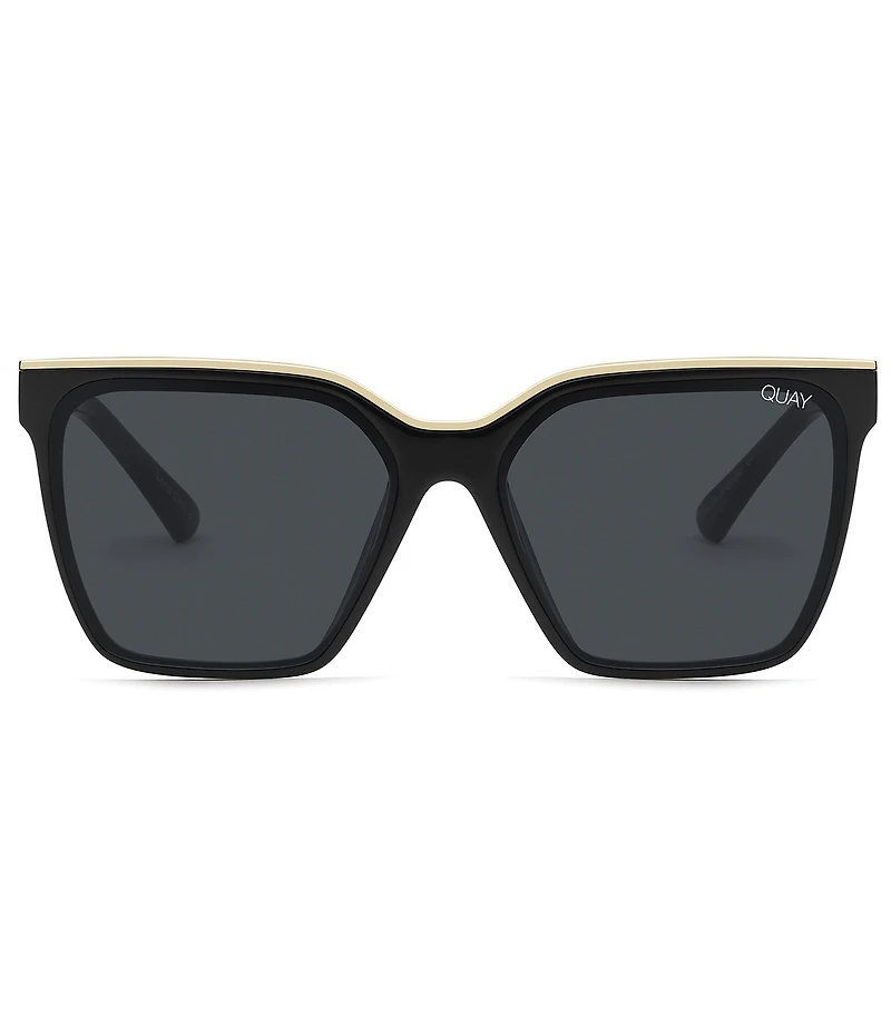 QUAY Women's Level Up 51mm Square Sunglasses