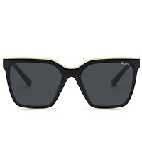 QUAY Women's Level Up 51mm Square Sunglasses